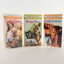 Growing Up Wild, Giraffe, Cuddly Critters, Rompin&#39; Roos VHS Tapes SEALED NEW - £12.79 GBP