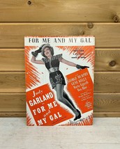 Antique Sheet Music Judy Garland For Me and My Gal Vintage 1917 - £27.77 GBP