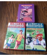 Lot of 3  Matt Christopher Sports Boys Chapter Books Child Football Runn... - £4.66 GBP