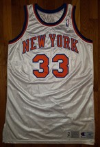 1992-93 New York Knicks Patrick Ewing Game Issued Jersey 48+6 worn used ... - £786.34 GBP