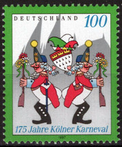 ZAYIX Germany 1956 MNH Cologne Carnival Festival 051023SM03M - £1.20 GBP