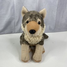 12 Inch Cuddlekins Realistic Wolf Plush Stuffed Animal by Wild Republic ... - $11.61