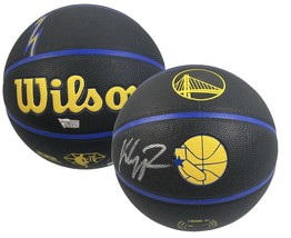 KLAY THOMPSON Autographed Warriors 2021 City Edition Wilson Basketball F... - $449.00