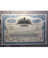 AMF Incorporated - American Machine and Foundry - 1971 Stock Certificate - - $49.48