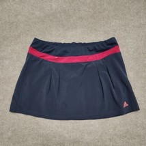 Adidas Climalite Skort Skirt Womens S Gray Pink Activewear Tennis Sports - £17.78 GBP
