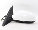 Left Driver Side White Door Mirror Power Fits 2010-2016 AUDI A4 OEM #27188 - $116.99