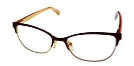 Zadig &amp; Voltaire Womens Red Gold Rectangle Metal Frame,VZV114 0E59. 54mm - £50.69 GBP