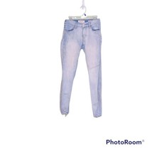 PACSUN Size 23 Jegging Ankle Light Wash Skinny Fit Raw Hem *FLAW* - £6.71 GBP