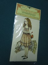 ALICE IN WONDERLAND AND RABBIT CUT-OUT PAPER DOLLS  IN PACKAGE NEW - £14.01 GBP