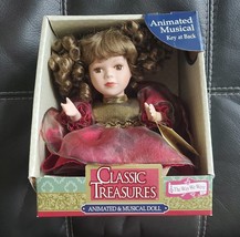 NIB Classic Treasures Animated Hand-Painted Porcelain Doll The Way We Were - £18.95 GBP