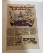 1985 Bubble Yum Bubble Gum Vintage Print Ad Advertisement pa20 - $286.97 MXN