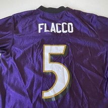 NFL Team Apparel Kids Black Jersey, Baltimore Ravens Joe Flacco #5 Size ... - $14.44