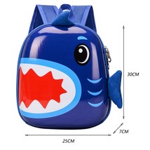 3D Cartoon Shark Backpack Children Toddler Kids Backpacks Girls Boys Student Kin - £17.29 GBP