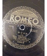 Will Osborne - Moon  10&quot;, 78 RPM 1933 Perfect ‎– 12196-1 - $1,315.47 MXN