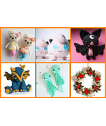 PACK 6 PDF Pattern Crochet (SEE PHOTOS) Pattern Amigurumi Pattern | INST... - $4.98
