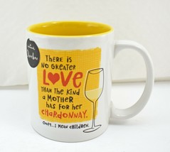 No Greater Love Than Mother For Chardonnay Mug - Hallmark Shoebox Coffee... - $12.30