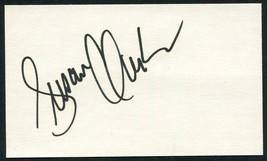 SUSAN CLARK SIGNED 3X5 INDEX CARD PORKY&#39;S THE APPLE DUMPLING GANG WEBSTER  - $17.63