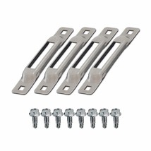 Snaplocs Stainless 4 Pack With Self-Drilling Screws E-Track Single Strap... - $29.99