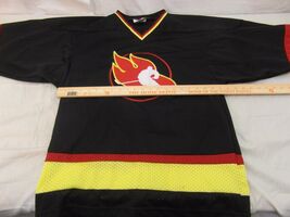 Adult Unisex K-1 Sportswear Black Red Yellow Hockey Jersey #26 Medium 31896 - $15.52