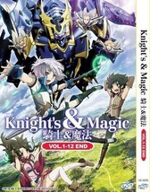 Dvd Anime Knight&#39;s And Magic VOL.1-12 End English Dubbed Region All + Free Ship - £22.66 GBP