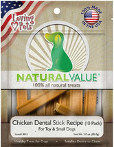 Loving Pets Chicken Dental Sticks for Pet Oral Health - $2.92+
