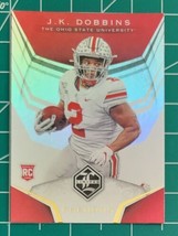 2020 Panini Draft Pick Limited JK Dobbins RC Phenoms #8 Ohio State Buckeyes  - £1.44 GBP