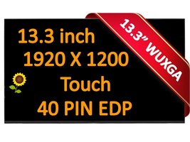 13.3&quot; Fhd Led Lcd Screen Touch Display Fru 5D11A22515 5D11A22516 R133NW4K R0 - $99.93