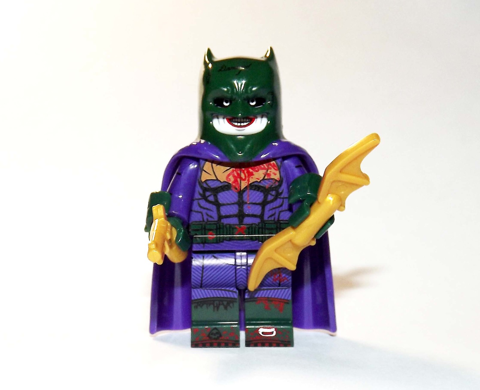 Joker Batman Imposter Suicide Squad Custom Minifigures - $8.46
