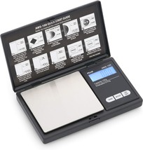 Black Aws-100-Black, Aws Series Digital Pocket Weight Scale, 100G X 0.01G. - £28.28 GBP
