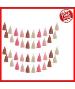 Durable Cotton Tassel Garland Set - Perfect for Classroom &amp; Festive Occa... - $493.91 MXN