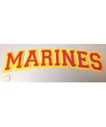 USMC Twill Patch UNITED STATES Marine Military Motorcycle Emblem 3.25&quot; x... - $14.01