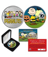 2020 Peanuts Charlie Brown 70th Anniv 1 OZ 999 SILVER Coin LTD # of 70 HALLOWEEN - £73.82 GBP