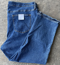 VIGOSS Frankie Slim Straight Button Fly Jeans Women&#39;s Size 24W High Rise... - $29.69