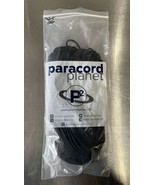 550 Paracord Black Made in the USA Nylon/Nylon 100 feet - £8.80 GBP