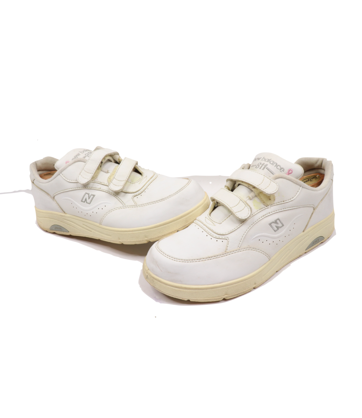 Vintage 90s New Balance 811 Leather Sneakers Shoes Mens 10 Womens 12 B U... - $79.15