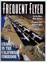 OAG Frequent Flyer Magazine April 1991 Chaos in the California Corridor - $13.86