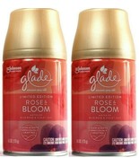(2) SCJohnson Glade Limited Edition Rose &amp; Bloom  Room Deodorizer Refill... - $32.58 CAD