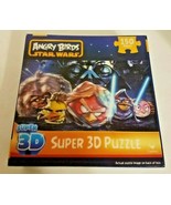 Angry Birds Star Wars Super 3D Jigsaw Puzzle 150 Pieces 18x12&quot; New Sealed - $9.70