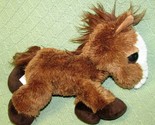 AURORA DREAMY BIG EYED HORSE STUFFED ANIMAL 9&quot; PLUSH PRANCER PONY STUFFE... - $10.80