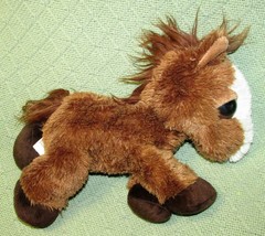 Aurora Dreamy Big Eyed Horse Stuffed Animal 9&quot; Plush Prancer Pony Stuffed Animal - £8.63 GBP