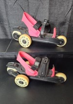 Cardiff Cruiser Skate Co Youth Kids Pink Black Adjustable Roller Skates ... - £19.59 GBP