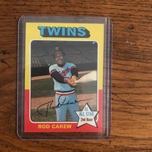 Rod Carew 1975  Topps  Baseball Card (046) - £7.02 GBP