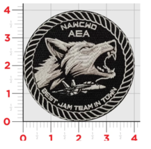 NAVY NAWCWD AEA JAM TEAM EMBROIDERED PATCH HOOK &amp; LOOP - $39.99