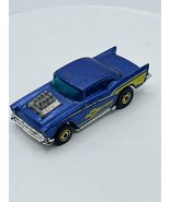 Vintage Hot Wheels 57 Chevy Blue 1957 Chevrolet Bel Air 1976 Die Cast To... - £5.66 GBP