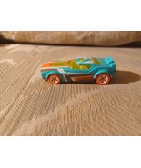 Hot Wheels Fast Fish Toy Car Vehicle Blue Orange Yellow Mattel - £6.23 GBP