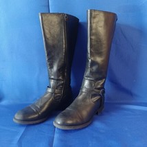  LIFE STRIDE XENA RIDING BOOTS WOMENS SIZE 10M- WIDE SHAFT BLACK  - $33.66