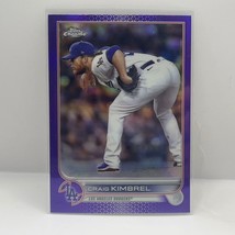 2022 Topps Chrome Update Baseball Craig Kimbrel USC83 Purple Los Angeles Dodgers - £1.57 GBP