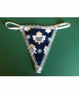 New Womens TORONTO MAPLE LEAFS NHL Hockey Gstring Thong Lingerie Panty U... - $377.73 MXN