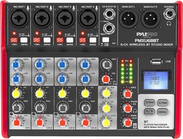 Pyle, Sound 6 Channel Professional Portable Digital Dj Console With Usb,... - £96.63 GBP