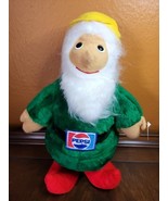 VTG 70s Pepsi Christmas Plush Animal Fair 19&quot; Santas Elf Store Display S... - $1,163.33 MXN